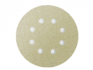 Шлифлист 125мм круг P100 бумага, самосцепл. (8 отв.) (ОАО "БАЗ")