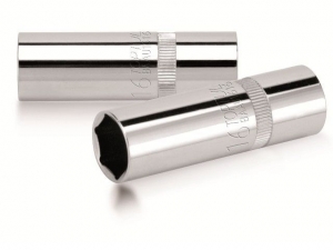 Головка свечная 1/2" 16мм тонкостенная TOPTUL