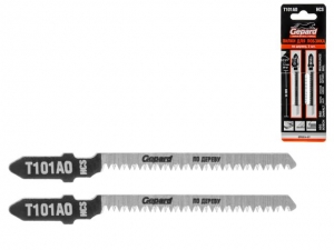 Пилка лобз. по дереву T101AO (2 шт.) GEPARD (пропил криволинейный, тонкий, аккуратный и чистый рез)