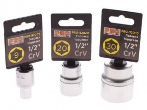 Головка 1/2" 19мм 6гр. PRO STARTUL (PRO-52019)