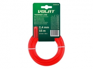 Леска ф 2.4 мм х 15 м "звездочка" ВОЛАТ