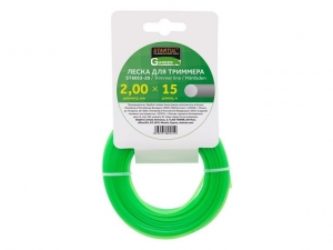 Леска ф 2.0 мм х 15 м кругл. сеч. STARTUL GARDEN