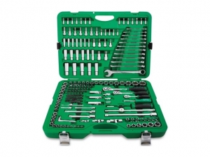 Набор головок и ключей 216предм. 1/4",3/8",1/2" 6гр. TOPTUL