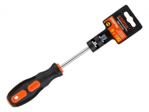 Отвертка "-" 6,0x100мм SL STARTUL PROFI (ST3031-610) (плоская шлицевая SLOTTED, рукоятка Anti slip)