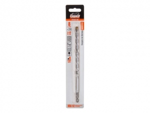 Сверло по бетону  8х200мм шестигр. GEPARD (GP0228-200) (усиленная пластина, Impact, победитовое ударное)