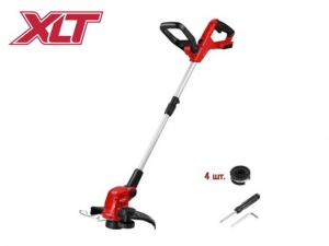 Триммер аккум. WORTEX TB 3018 ALL1 XLT SOLO 18В, шир.скаш.300 мм, полуавт.головка, леска 1.6 мм (БЕЗ АКБ И ЗУ, телескоп.штанга, рег.угол 0-60°)