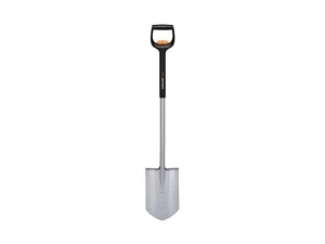 Лопата штыковая телескопическая закругленная Xact FISKARS (длина:1108-1300мм, ширина:192мм)