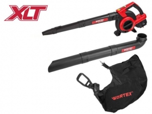 Аккум. воздуходувка WORTEX BB 2536-1 D в кор. ALL1 XLT SOLO (36 В (2х18 В), макс.объем возд. потока 550 м куб/ч, функция пылесоса с мульчированием, БЕ