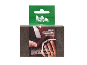 Губка абразивная 98х69х26мм Р60 Block ZF Flexifoam