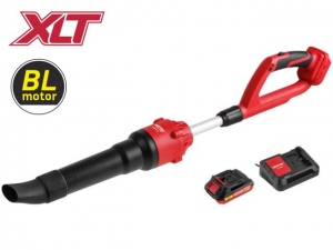 Аккум. воздуходувка WORTEX BB 2018-1 D ALL1 XLT SET 18В, БЕСЩЁТ., 162-450 м.куб/ч, 72-190 км/ч