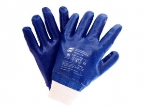 Перчатки х/б, нитриловое облегчен. полное покрытие, манжет резинка, 11 р-р ARCTICUS