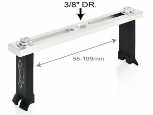 Съемник крышки топливного насоса 55-199мм TOPTUL