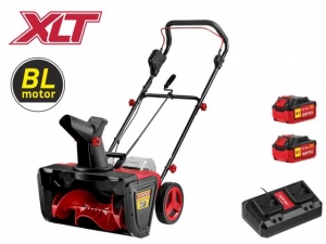 Аккум. снегоуборщик WORTEX CST 5036 в кор. ALL1 SET XLT БЕСЩЕТ., 36 В, ширина 50 см (2х4 Ач акб, 2 слот. 2 А з/у, глубина 25 см, дальность выброса 7 м