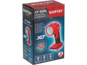 Фонарь светодиодный аккумуляторный WORTEX CF 3040 в кор. 300 Лм ALL1 XLT SOLO ( 1 Диод с мощностью 3 Вт)