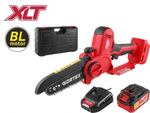 Аккум. мини-пила WORTEX CEC 2518-2 в чем. ALL1 XLT SET БЕСЩЕТ., 18 В, 15 см (шина 15 см, 1/4")