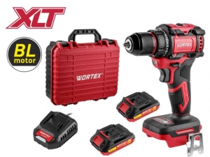 Аккум. дрель-шуруповерт WORTEX BD 2025 DLi в чем. ALL1 XLT БЕСЩЕТ, 18 В, 50 Н*м, 2х1,5 А*ч, БЗП 10 м (шурупы до 9 мм, защита от перегрузки и перегрева