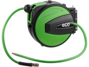 Шланг армированный на катушке ф 10/16 мм с быстросъемн. соед. ECO (длина 10 м)