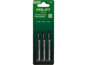 Пилка лобз. по дереву T101AO (3 шт.) ВОЛАТ (пропил криволинейный, тонкий, аккуратный и чистый рез)