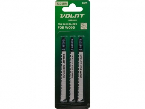 Пилка лобз. по дереву T101BR (3 шт.) ВОЛАТ (пропил прямой, тонкий, аккуратный и чистый рез)