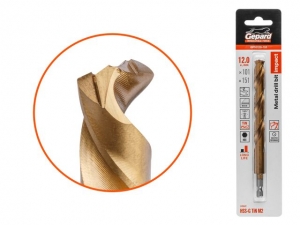 Сверло по металлу шестигр. 12.0х101х151 мм HSS-G TIN GEPARD (многогранная заточка)