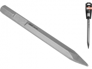 Пиковое зубило шестигр. 28мм 400мм GEPARD (НЕХ (шестигранник))