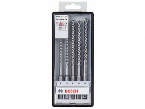 Набор сверл SDS-plus-7X (5шт) BOSCH (6, 6, 8, 8, 10 мм)